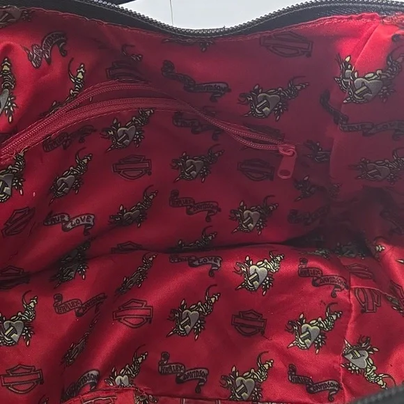 Harley-Davidson Monogram Fabric Hobo - Picture 4 of 15